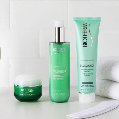 Biotherm Biosource Mousse Nettoyante Hydra-minérale Exfoliante Et Tonifiante Pour Peaux Normales à Mixtes