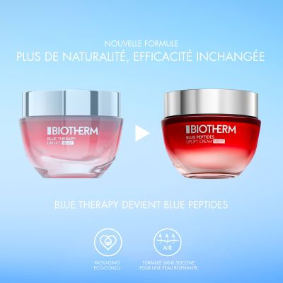 Biotherm Blue Peptides Uplift Crème De Nuit Anti-âge Et Fermeté