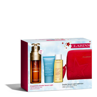 Clarins Coffret Double Serum Light Texture Coffret Pour Femme