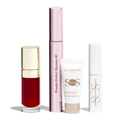 Clarins Coffret Lip Comfort Oil & Wonder Perfect Mascara 4D Coffret Maquillage