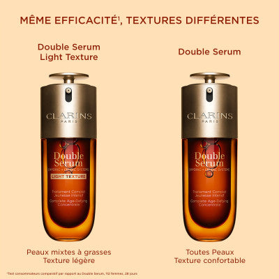 Clarins Double Serum Light Texture Sérum Anti-âge Texture Légère