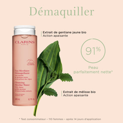 Clarins Eau Micellaire Démaquillante - Peaux Sensibles Démaquillant