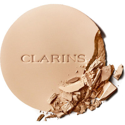 Clarins Ever Matte Compact Powder Poudre Compacte Matifiante Infusée Au Lait De Pêcher
