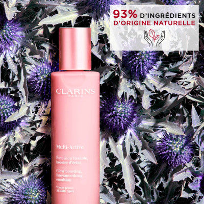 Clarins Multi-Active Emulsion Lissante, Booster D’éclat – Toutes Peaux