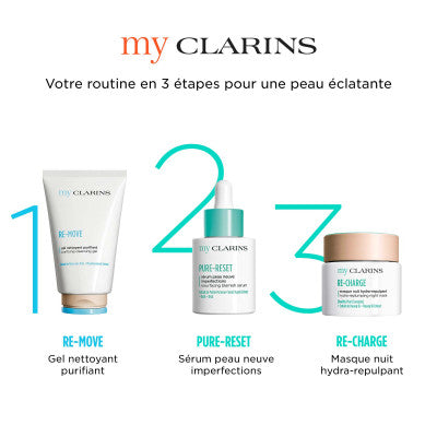 Clarins RE-CHARGE Masque Nuit Hydra-repulpant - Toutes Peaux