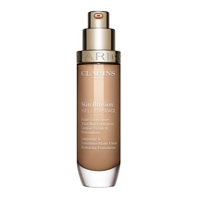 Clarins Skin Illusion Full Coverage Haute Couvrance Teint Mat Lumineux Longue Tenue & Hydratation