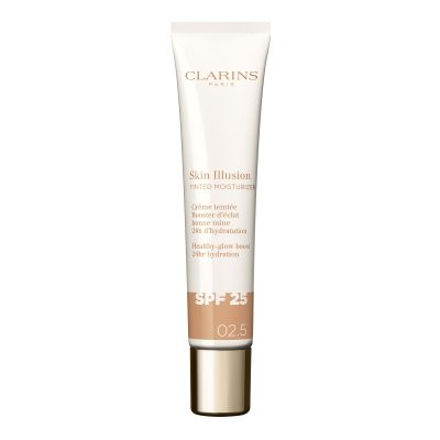 Clarins Skin Illusion Tinted Moisturizer SPF25 Crème Teintée Booster D'éclat
