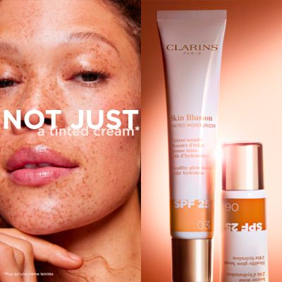 Clarins Skin Illusion Tinted Moisturizer SPF25 Crème Teintée Booster D'éclat