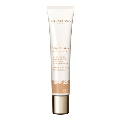 Clarins Skin Illusion Tinted Moisturizer SPF25 Crème Teintée Booster D'éclat