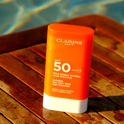 Clarins Stick Solaire Invisible SPF50 Protection Solaire Visage UVA/UVB 50