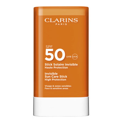 Clarins Stick Solaire Invisible SPF50 Protection Solaire Visage UVA/UVB 50