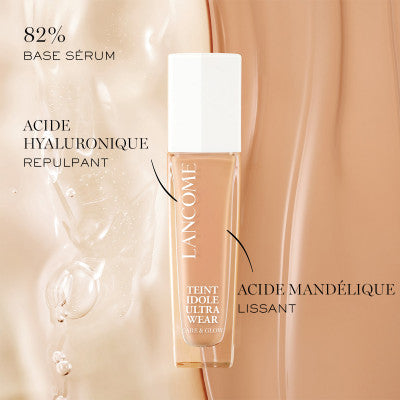 Lancome Teint Idole Ultra Wear Care & Glow Fond De Teint Soin 24h Fini Lumineux & Frais SPF25