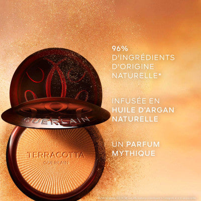 Guerlain Terracotta Luminizer La Poudre Enlumineur - 96% D'ingrédients D'origine Naturelle Éclat Scintillant & Doré