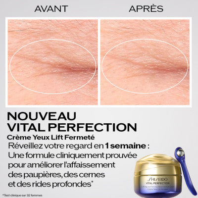 Shiseido Vital Perfection Crème Yeux Lift Fermeté